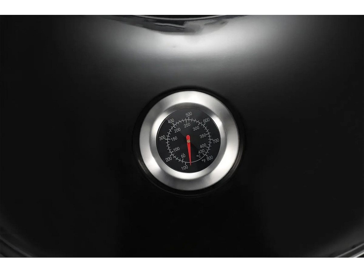 Austin and Barbeque Stor kullgrill med termometer Grill