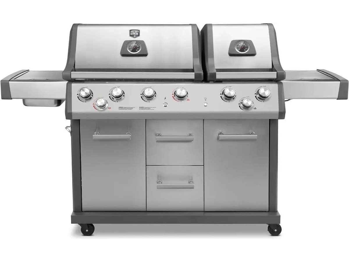 Austin and Barbeque AABQ Pro 6+2B gassgrill Grill
