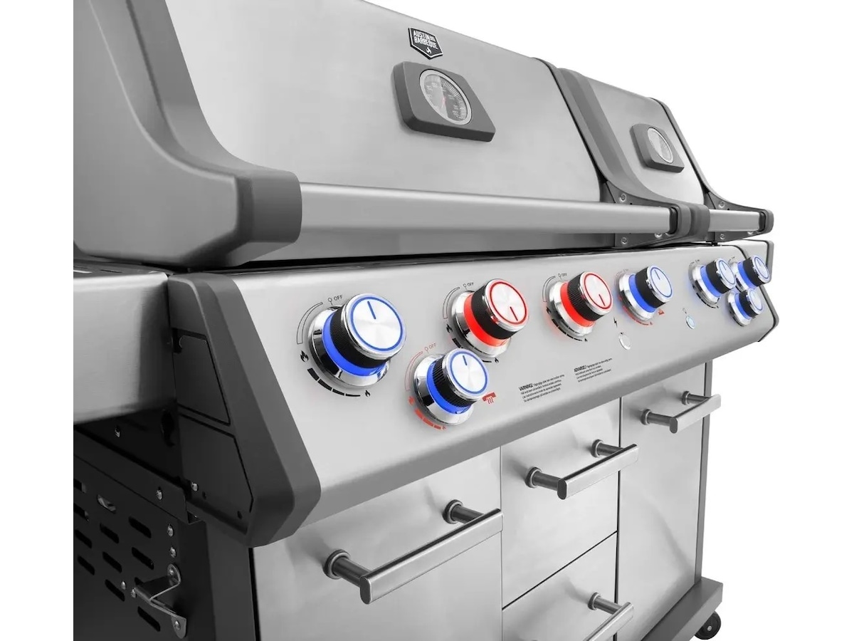 Austin and Barbeque AABQ Pro 6+2B gassgrill Grill