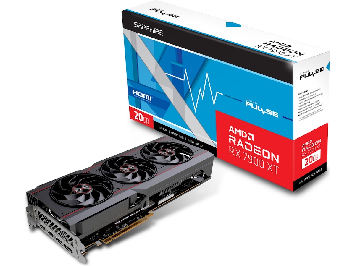 Sapphire PULSE AMD Radeon RX 7900 XT -B-Grade Demo skjermkort