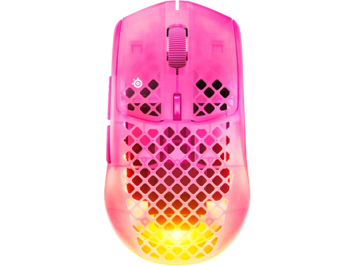 SteelSeries Aerox 3 WL Gen 2 Wireless gamingmus (magentahaze) Gamingmus