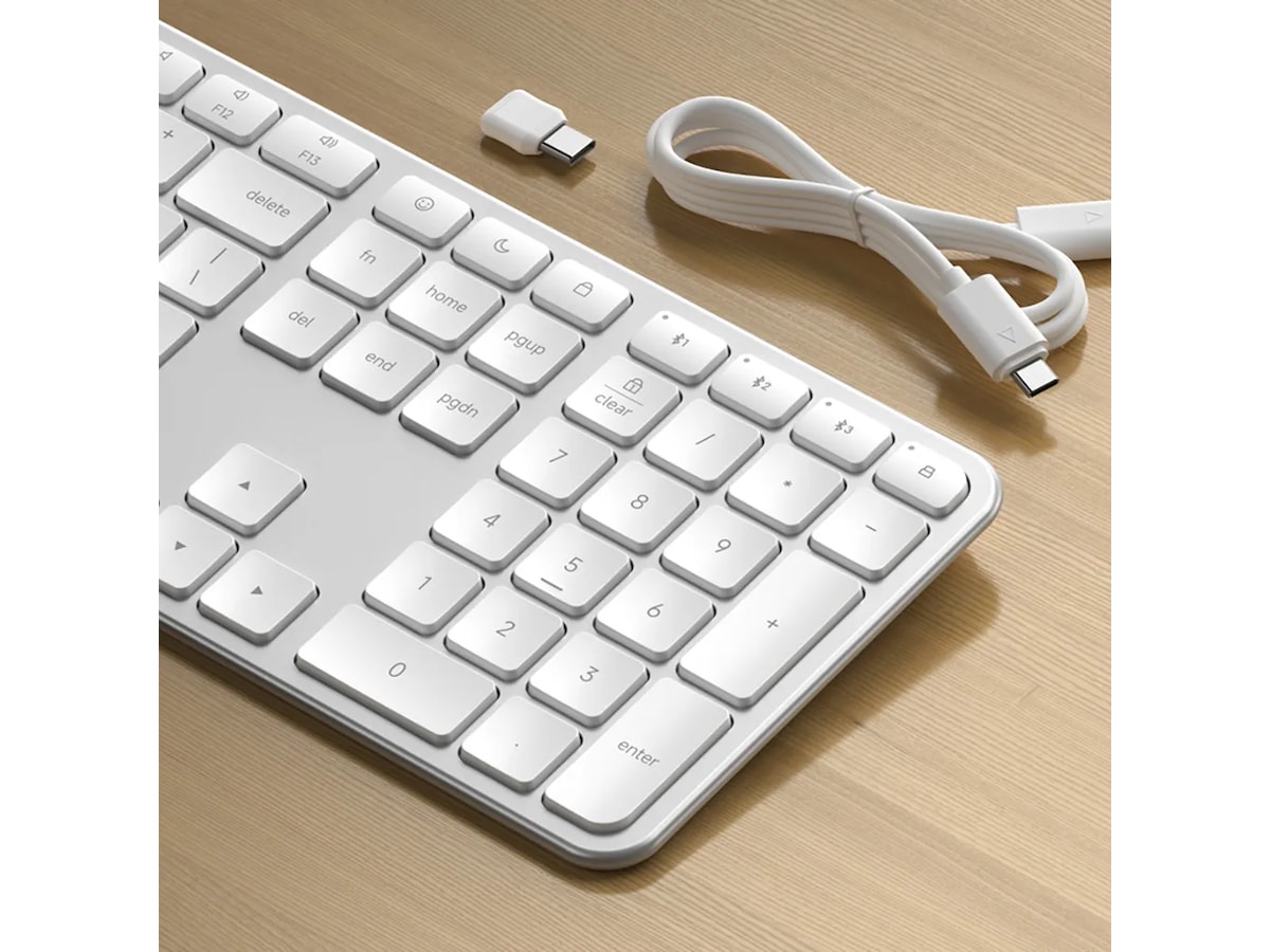 Satechi EX3 Slim trådløst tastatur nordisk layout Tastatur