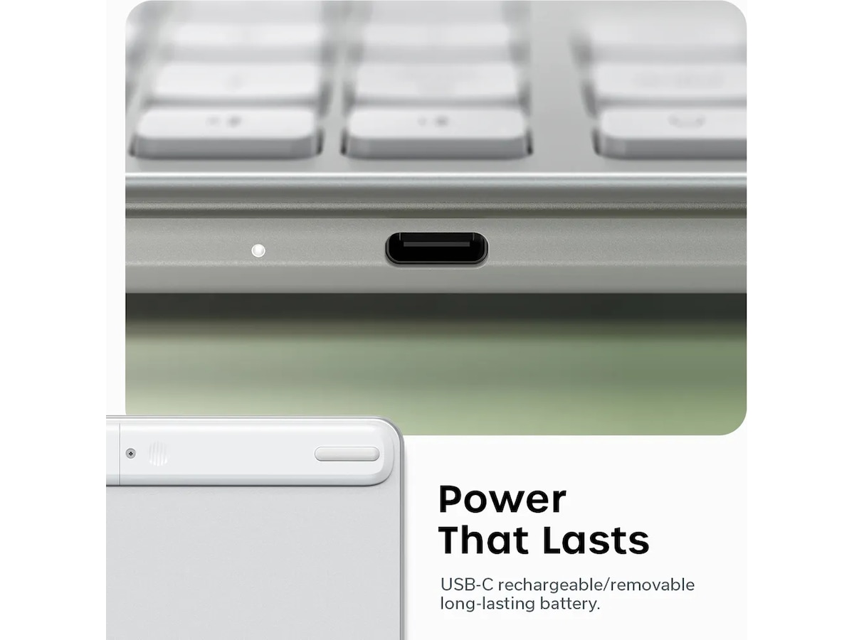 Satechi EX3 Slim trådløst tastatur nordisk layout Tastatur