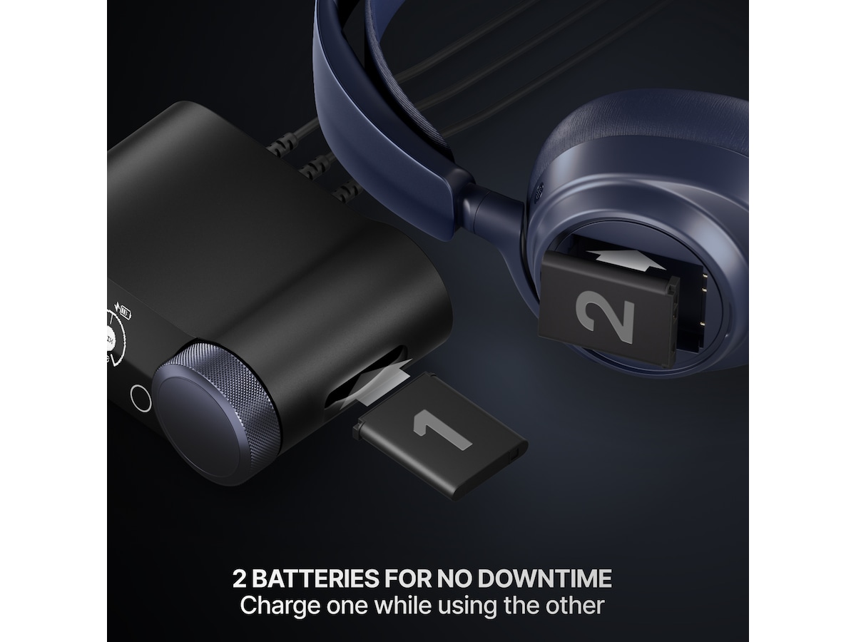 SteelSeries Arctis Nova Pro Omni trådløst gaming-headset (blå) Gamingheadset