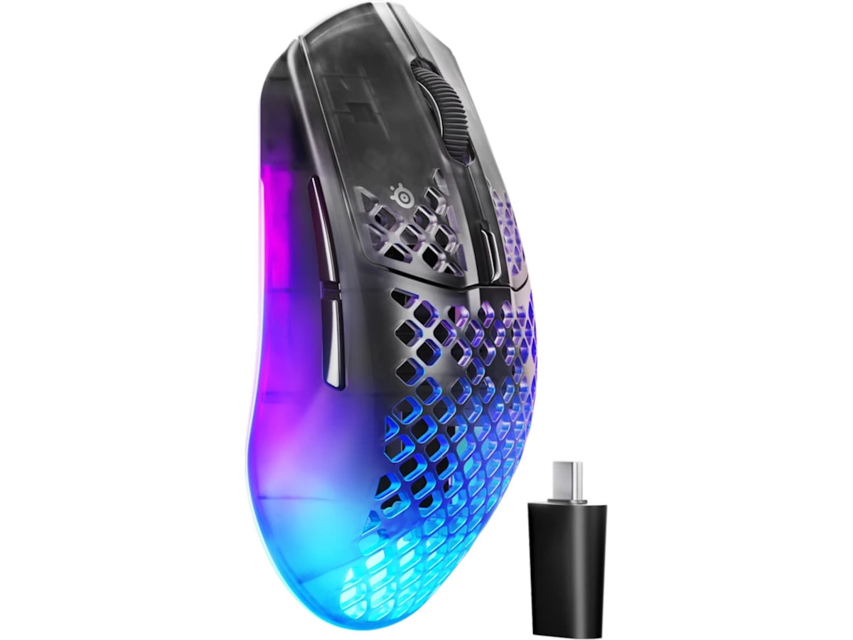 SteelSeries Aerox 3 WL Gen 2 trådløs gamingmus (Shadow) Gamingmus