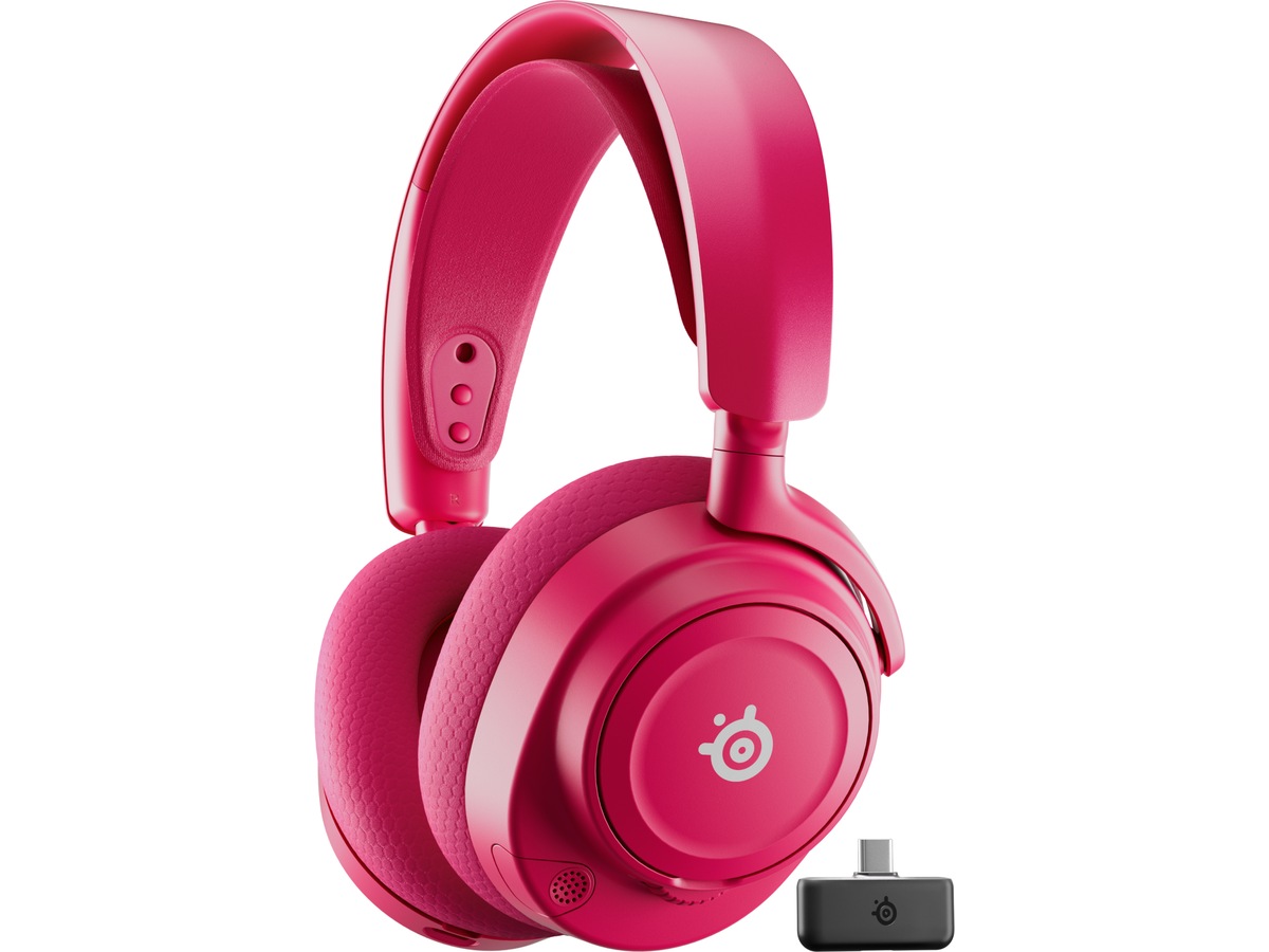 SteelSeries Arctis Nova 7 Gen 2 Trådløst Gamingheadset (magenta) -B-Grade Demo headset