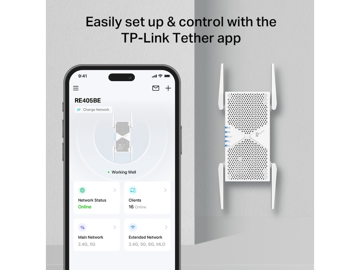 TP-Link RE405BE rekkeviddeforsterker Range Extender