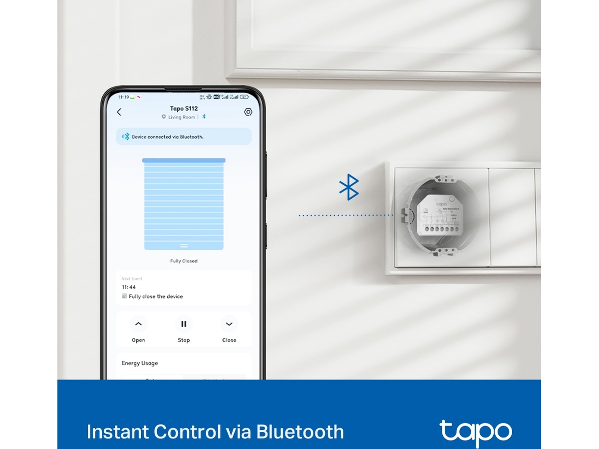 TP-Link Tapo S112 Smart Switch Module Smart strømstyring