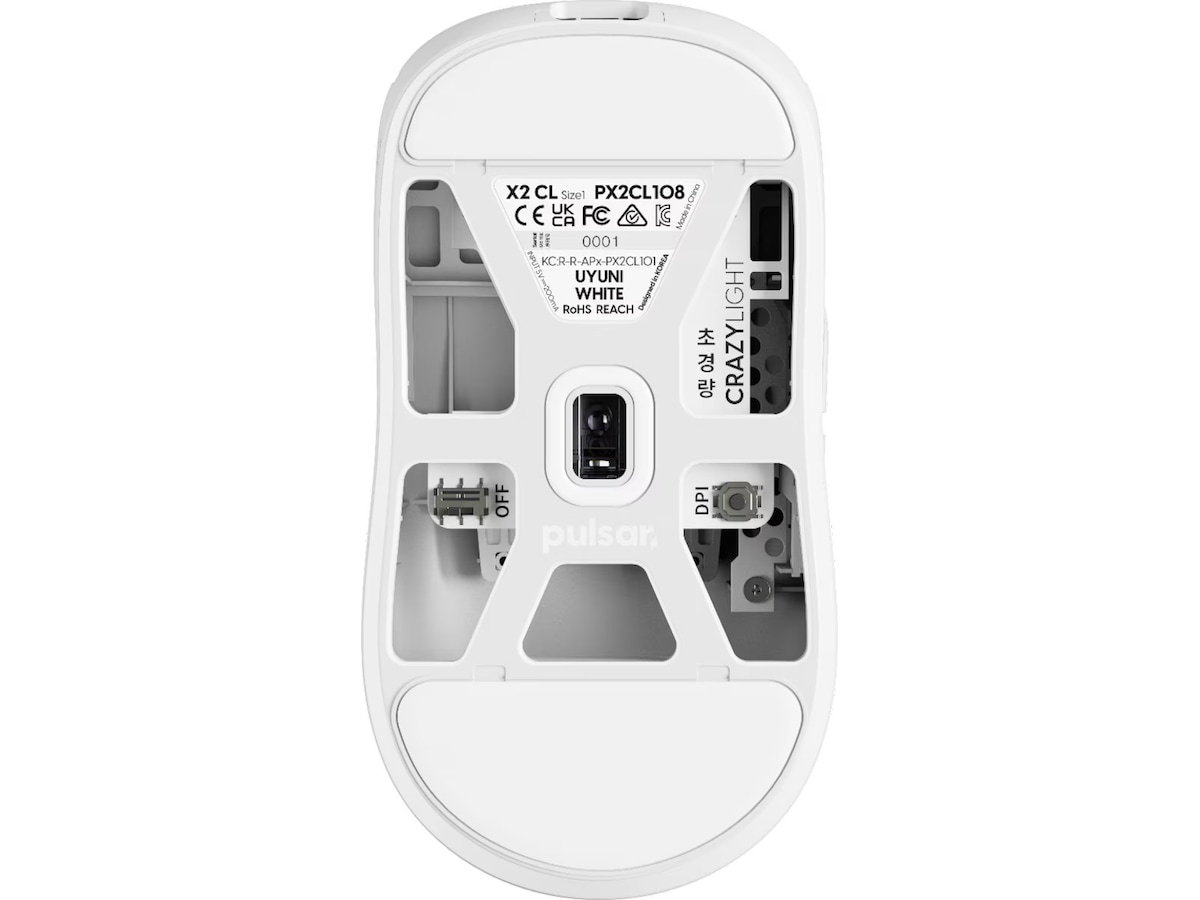 Pulsar Xlite CRAZYLIGHT Medium (Uyuni White) Gamingmus