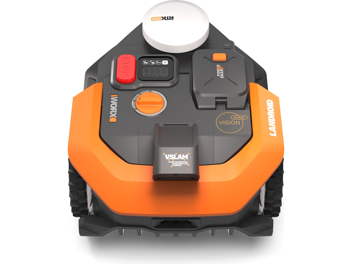 Worx WR305E robotgressklipper + kanttrimningskit Robotgressklipper