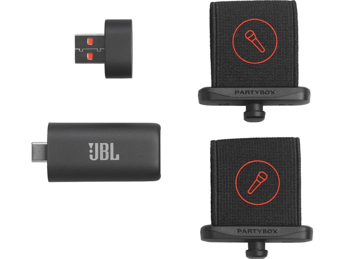 JBL Easysing Mics Karaokemikrofon x2 Kameramikrofon