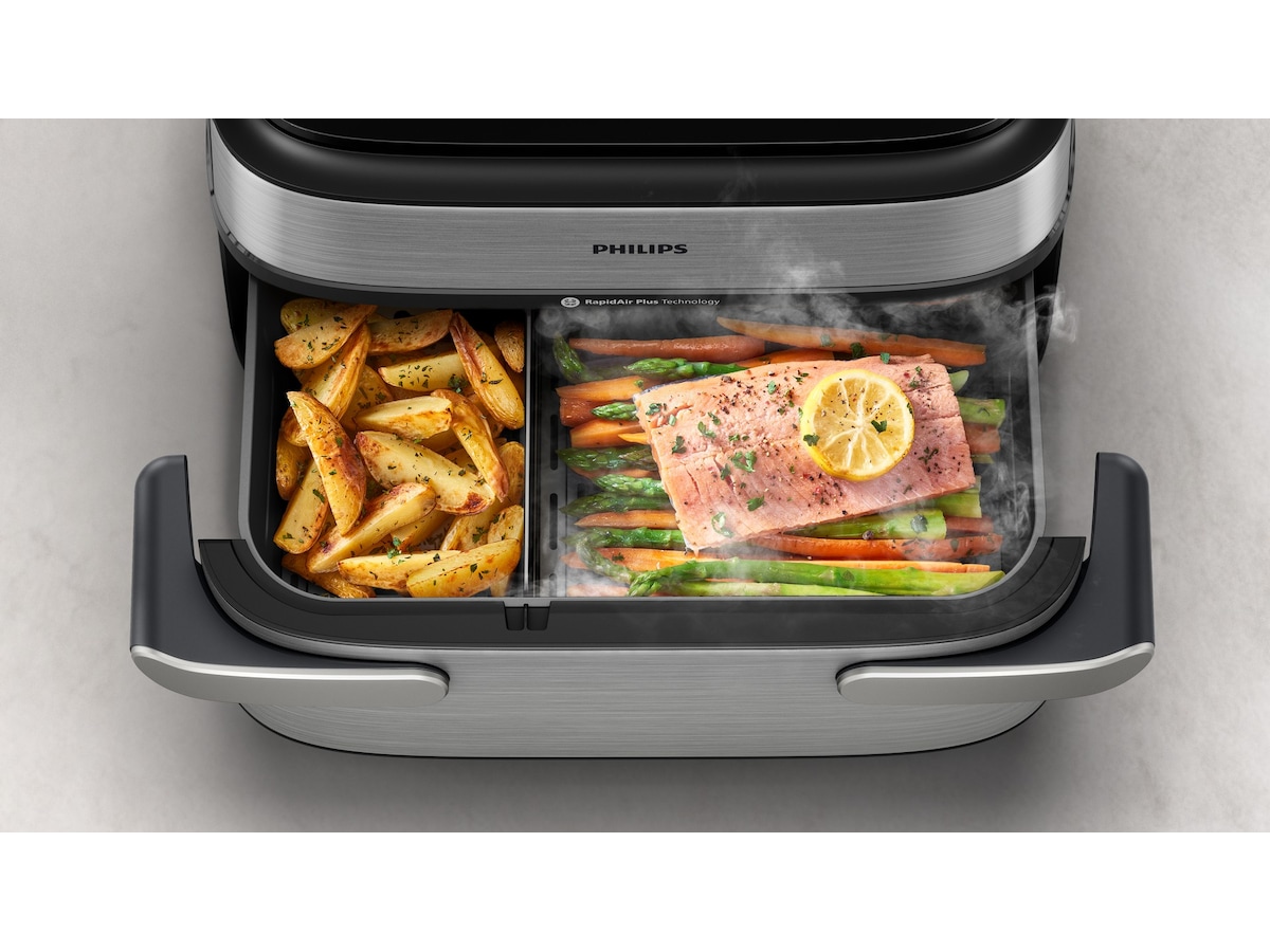 Philips Airfryer 5000 Series Megabasket med ånga Airfryer