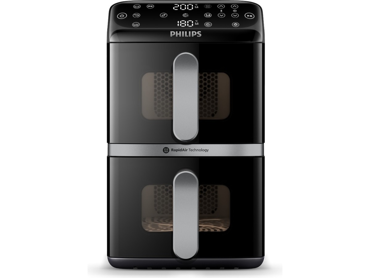 Philips Airfryer 4000 Series Stacked Dual Basket Airfryer