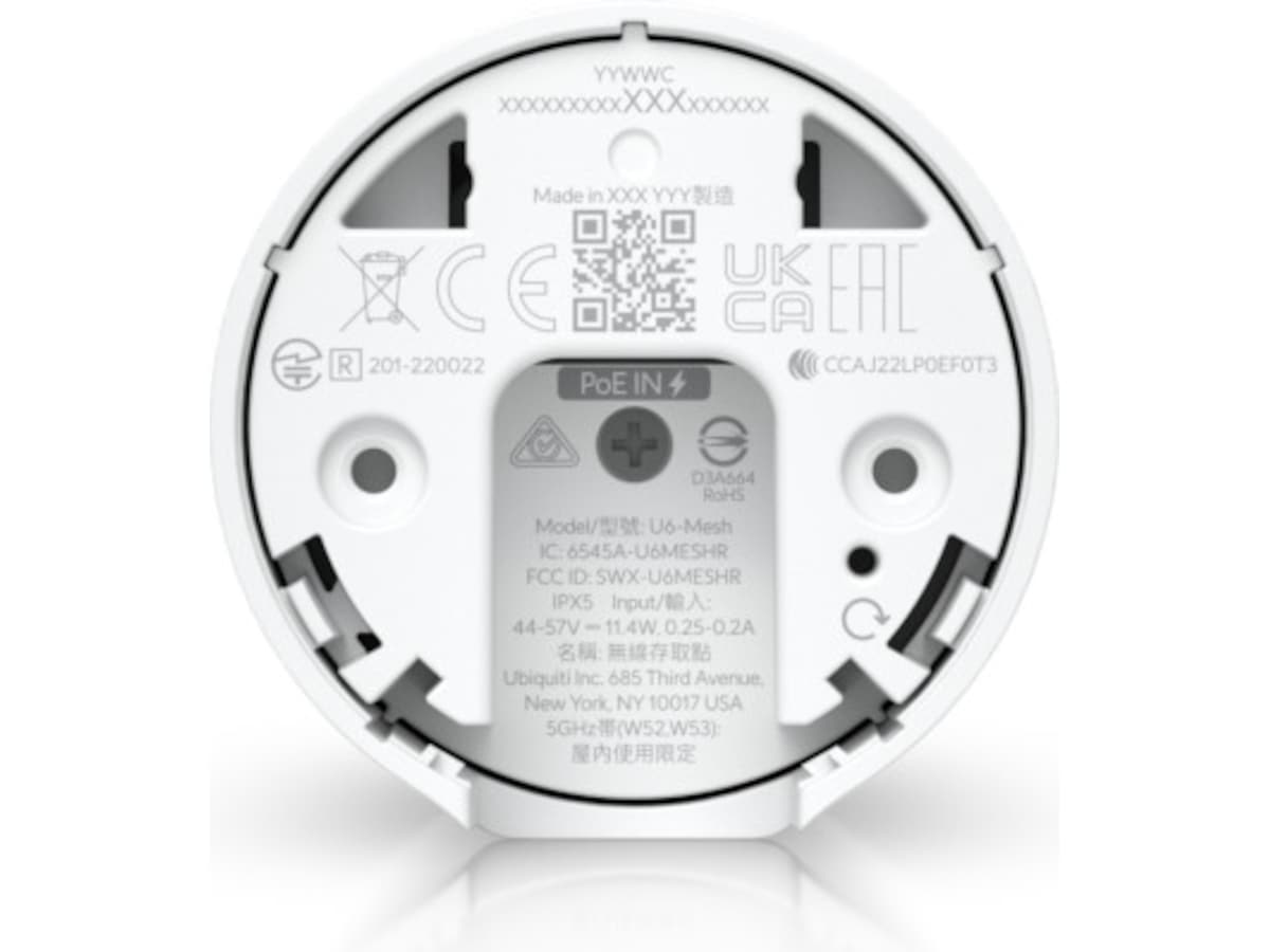 Ubiquiti UniFi U6-Mesh aksesspunkt Aksesspunkt