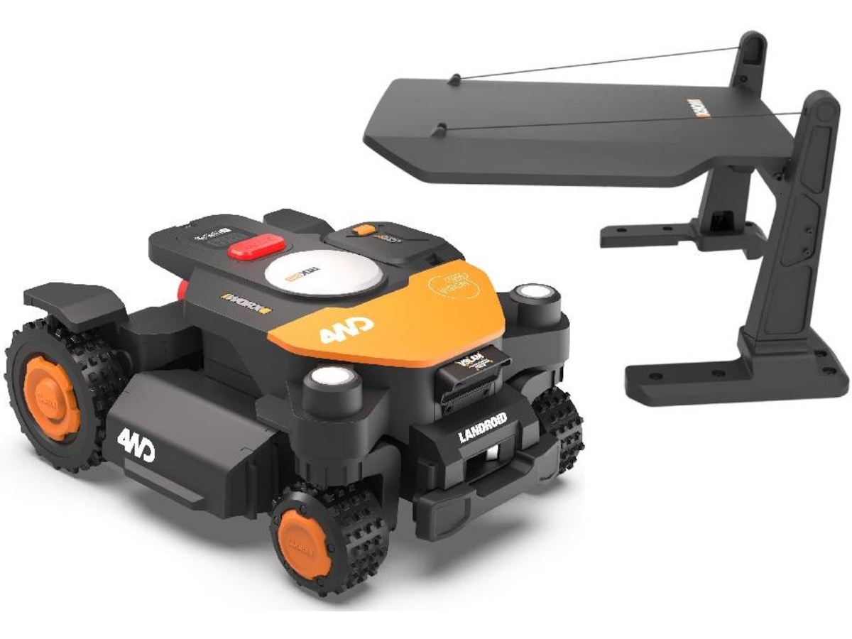 WORX WR342E Landroid Vision Cloud AWD + garasje Robotgressklipper