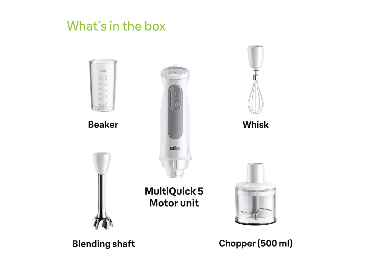 Braun Håndmikser MQ50.236.M Hånd- & stavmiksere