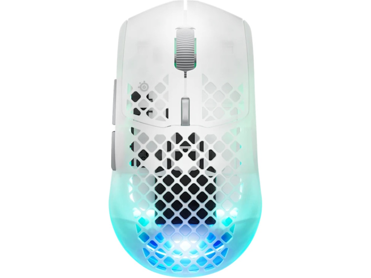 SteelSeries Aerox 3 WL Gen 2 Wireless gamingmus (ghost) Gamingmus