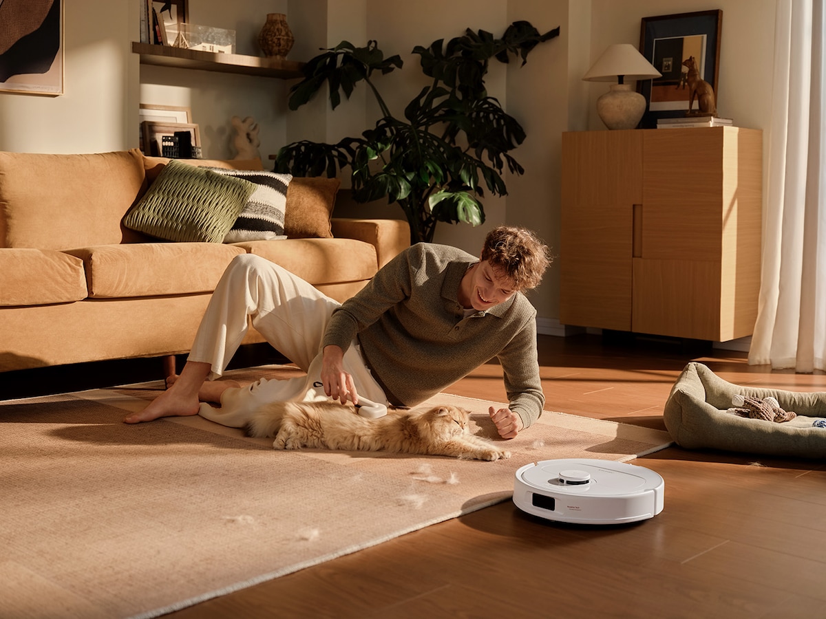 Roborock Qrevo S Pro Robotstøvsuger (hvit) Robotstøvsugere