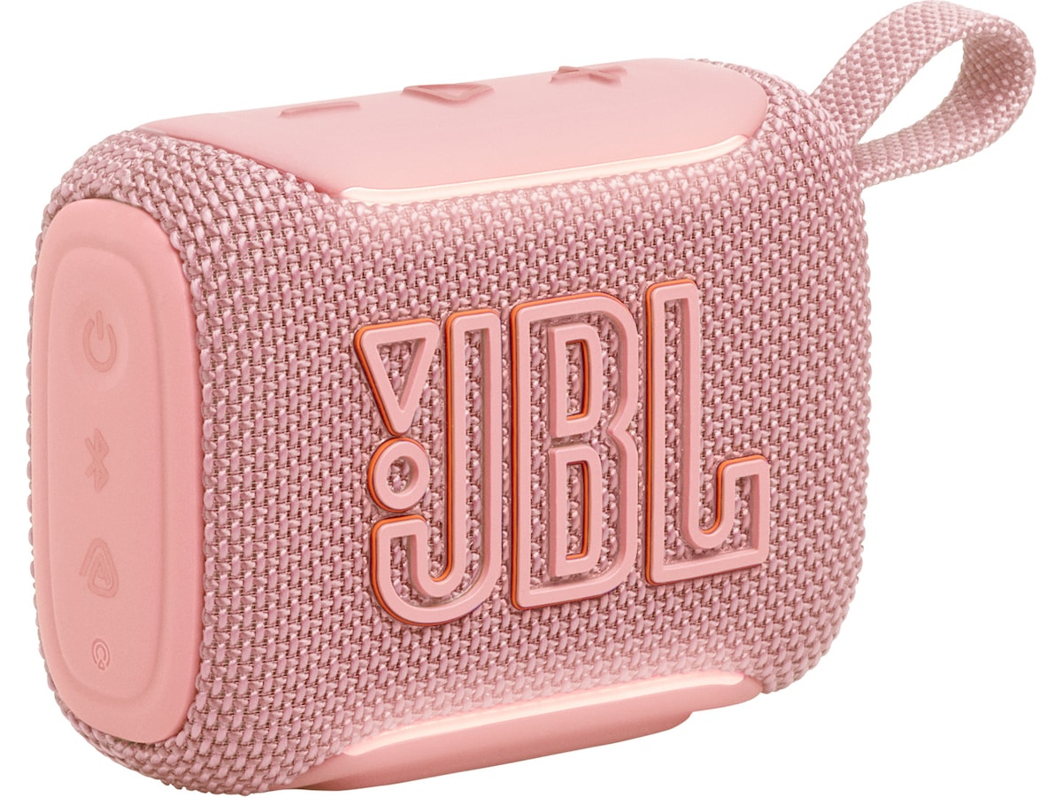 JBL GO5 kompakt bærbar høyttaler (rosa) Trådløs / Bluetooth-høyttaler