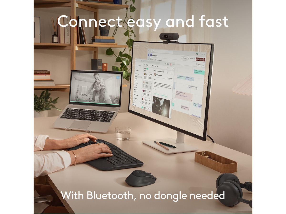 Logitech Signature Comfort M850 L trådløs mus (graphite) Mus