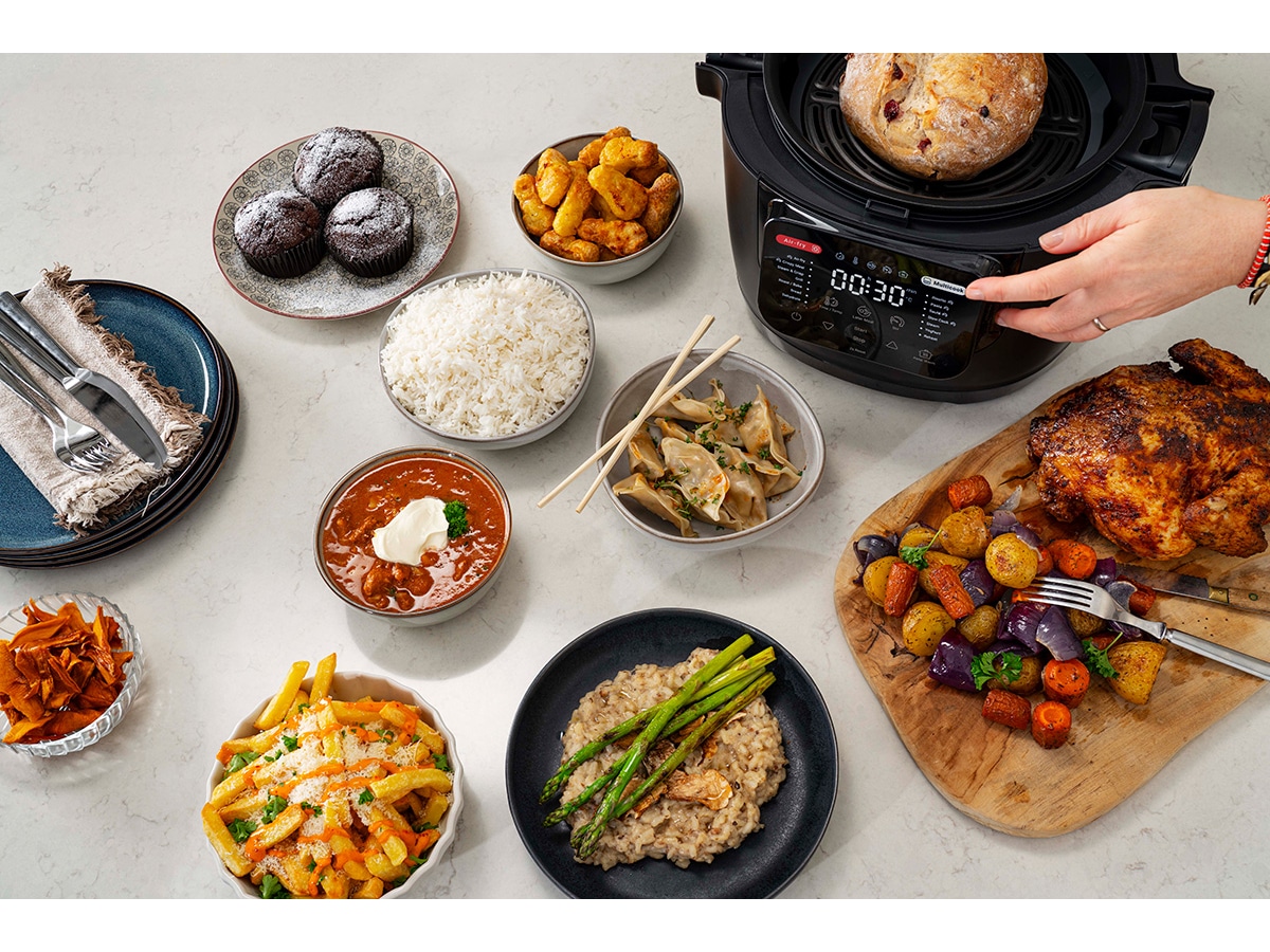 Tefal Actifry Multicooker 6L Frityrkoker (sort) Mat- & dampkokere