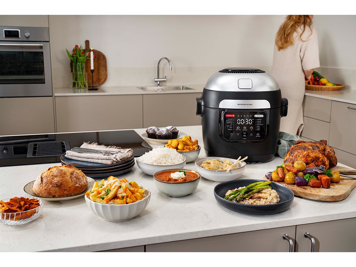 Tefal Actifry Multicooker 6L Frityrkoker (sort) Mat- & dampkokere