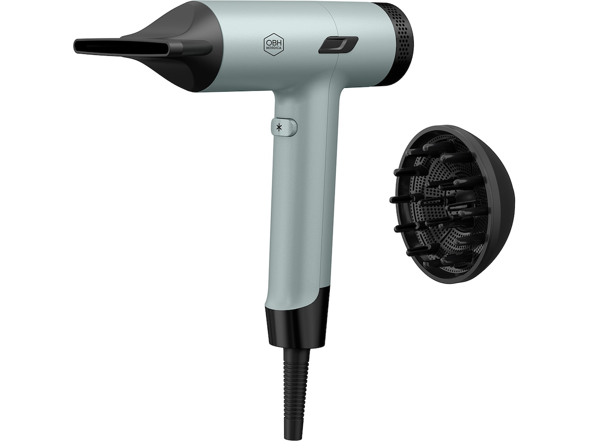 OBH Nordica Tiny Hairdryer BLDC-motor NY7120N0 (Green) Hårpleie & styling