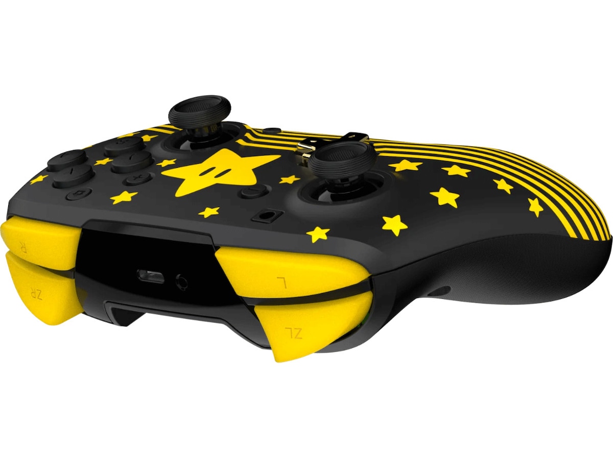 PowerA Trådløs kontroller Nintendo Switch Super Mario Star (Lyser i mørket) Tilbehør til spillkonsoller