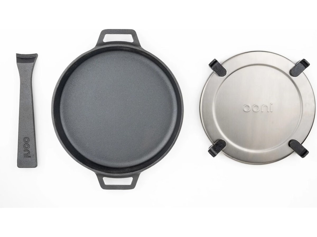 Ooni støpejernsstekepanne Tilbehør til pizzaovner