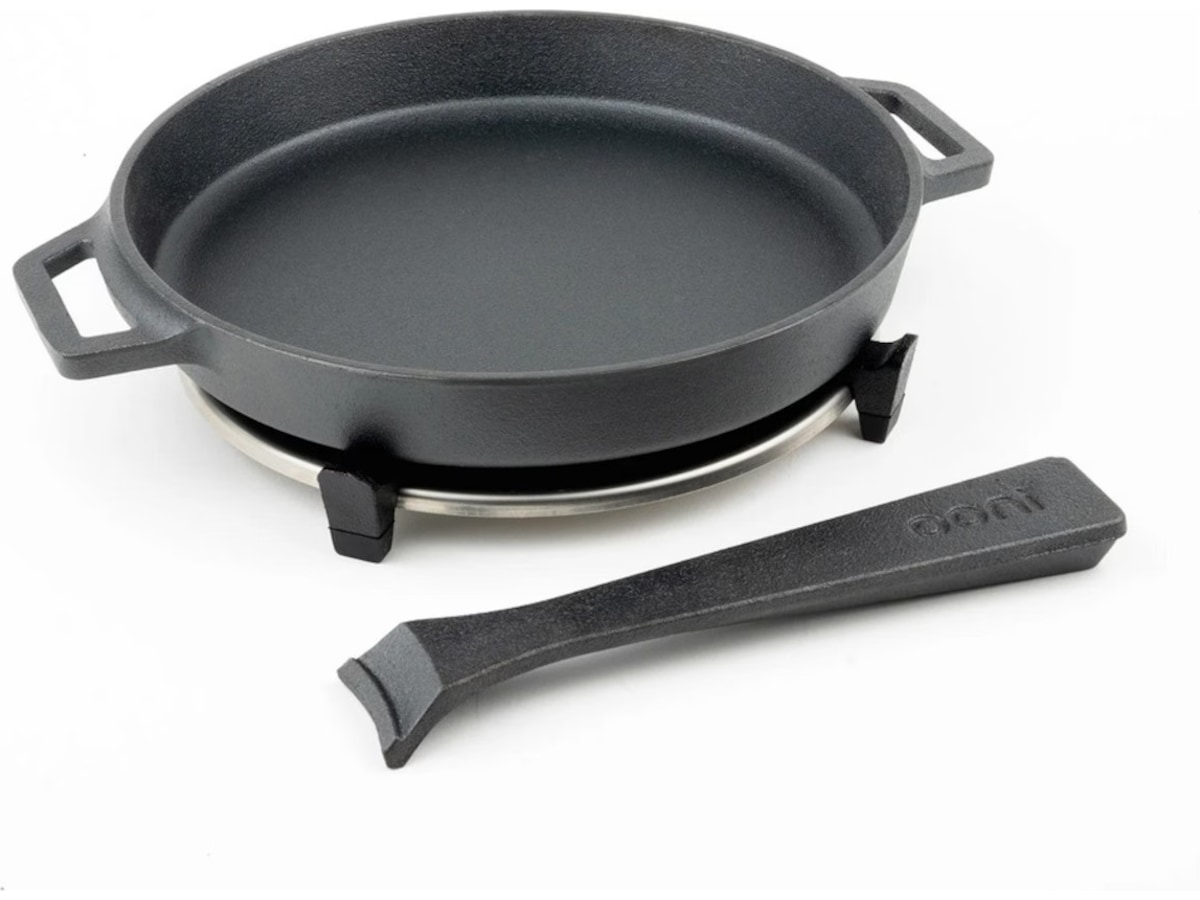 Ooni støpejernsstekepanne Tilbehør til pizzaovner