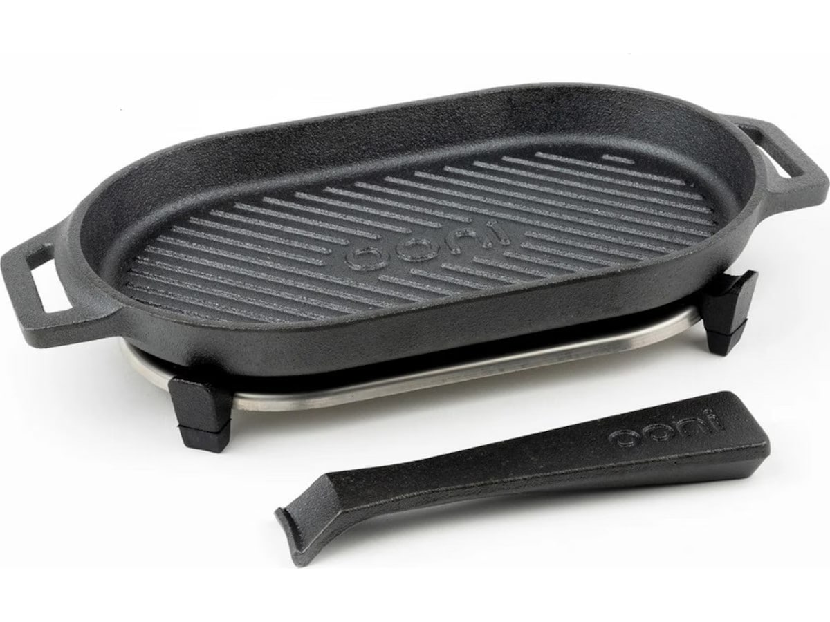 Ooni støpejernspanne for grilling Tilbehør til pizzaovner