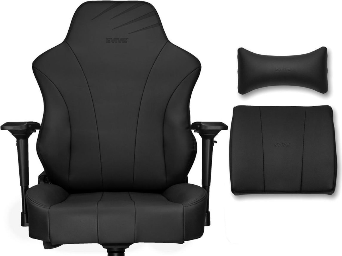 Svive Phoenix Tier 3 Gamingstol (sort) -B-Grade Demo gaming