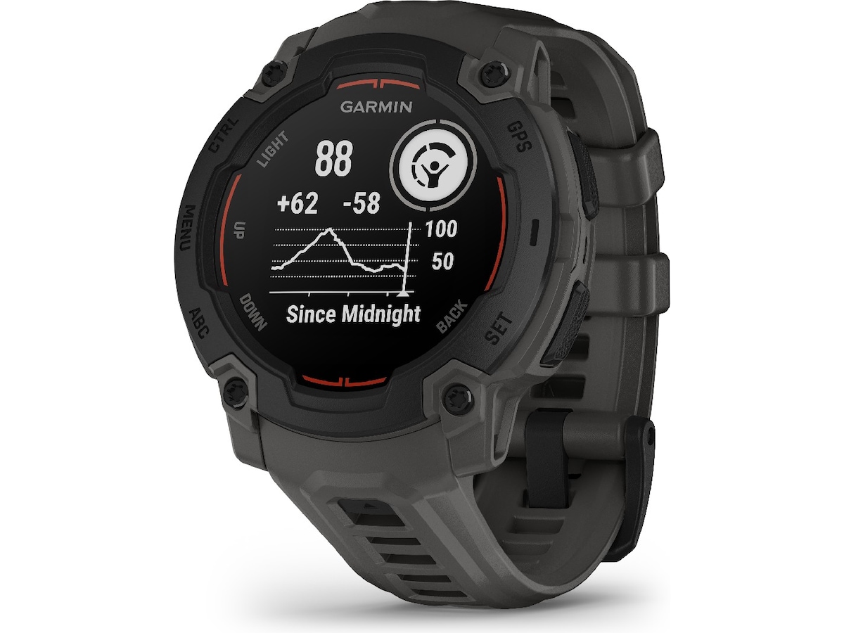 Garmin Instinct E 45mm (sort/koksgrå) -B-Grade Demo tilbehør til mobiler & klokker