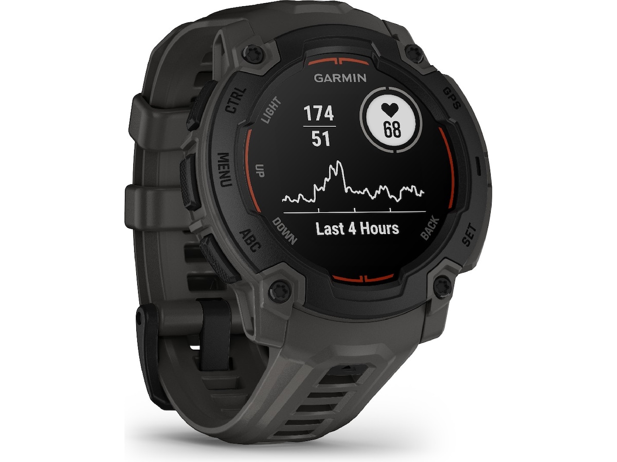 Garmin Instinct E 45mm (sort/koksgrå) -B-Grade Demo tilbehør til mobiler & klokker