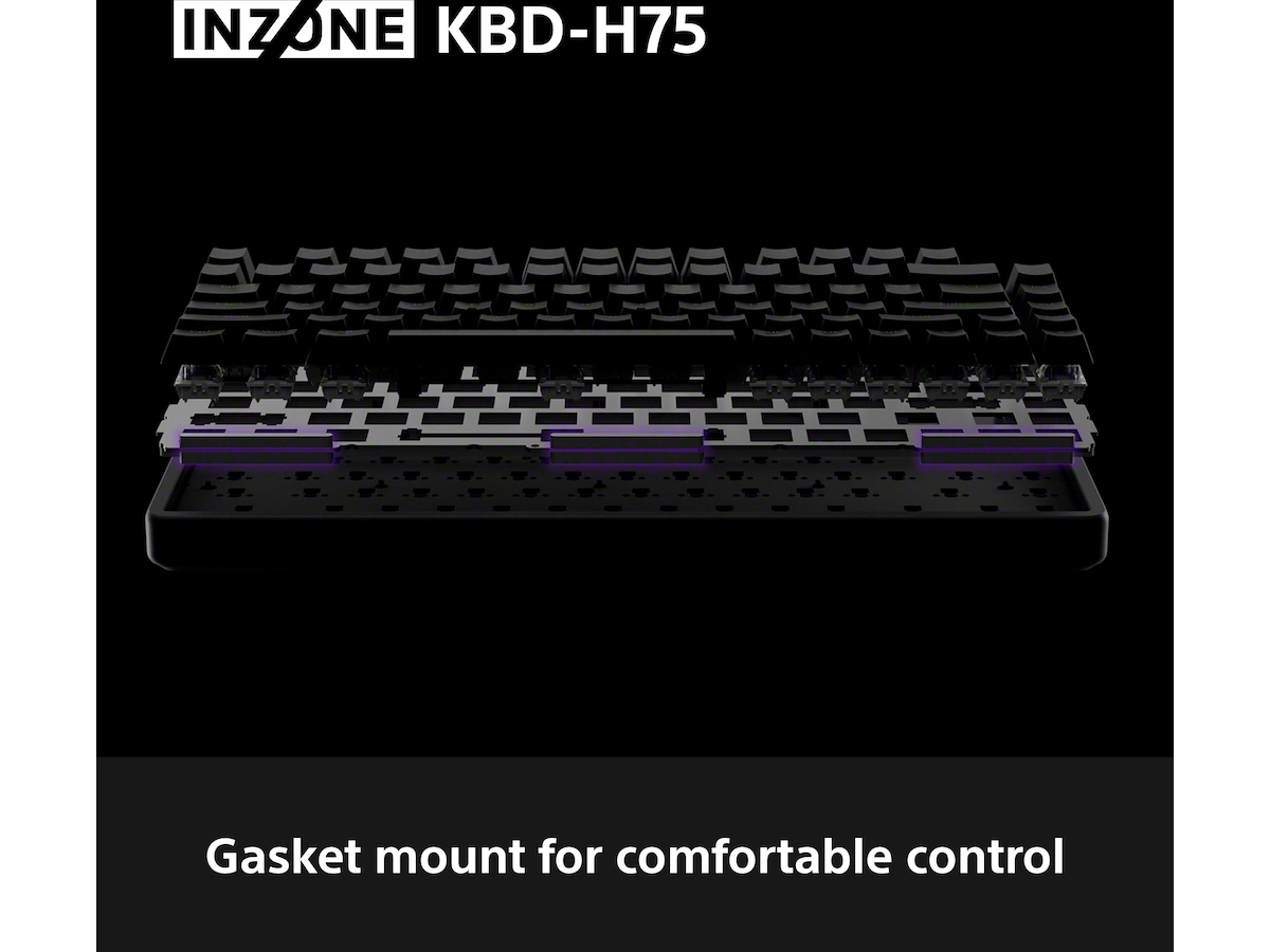 Sony INZONE KBD-H75 Gaming Tastatur 75% TKL Gamingtastatur