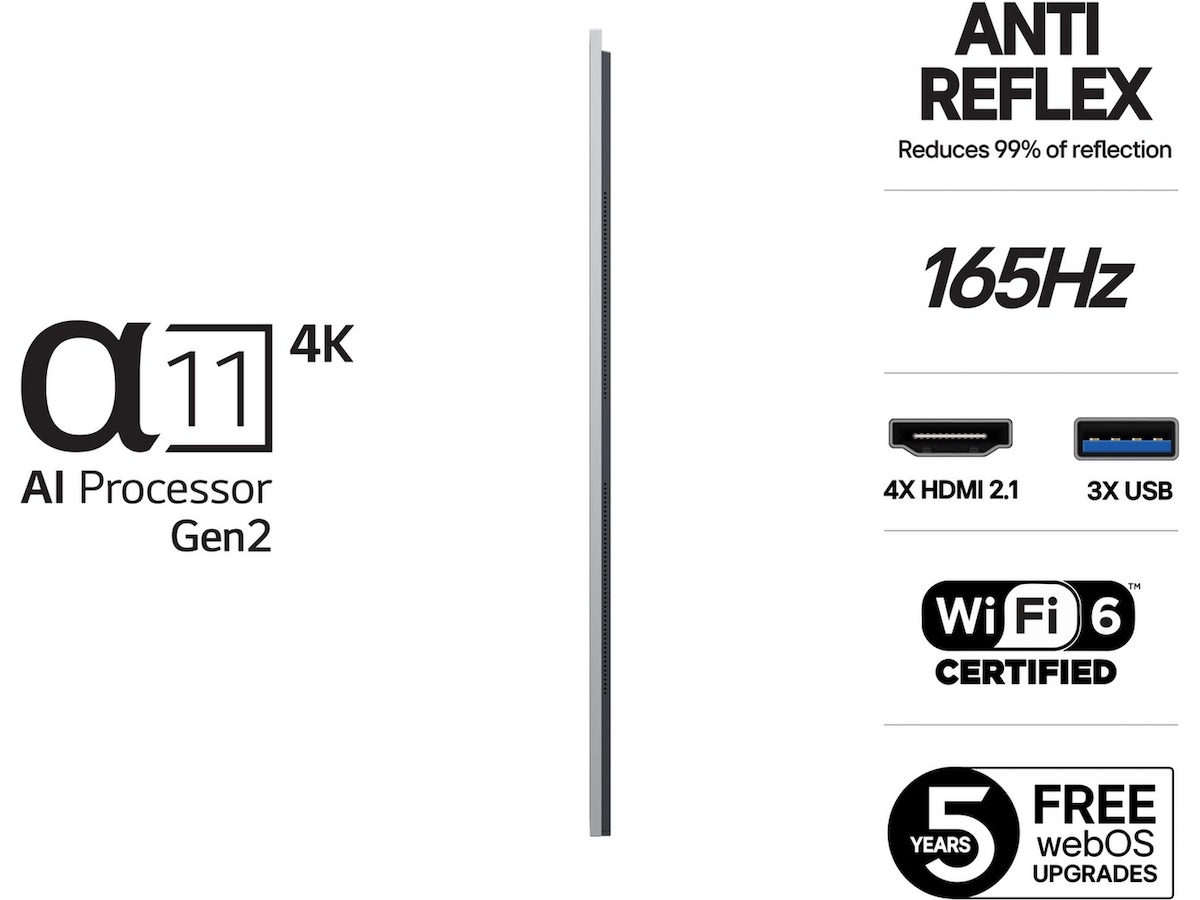 LG 83" G5 AI 4K OLED Smart TV (2025) -B-Grade Demo TV/projektor