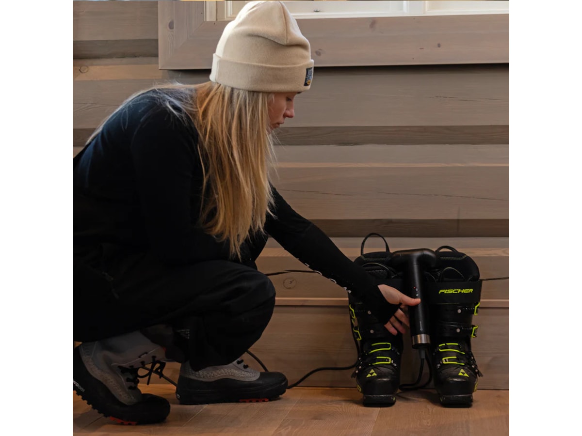 Hedgehog GO bærbar tørker med etui Skotørkere
