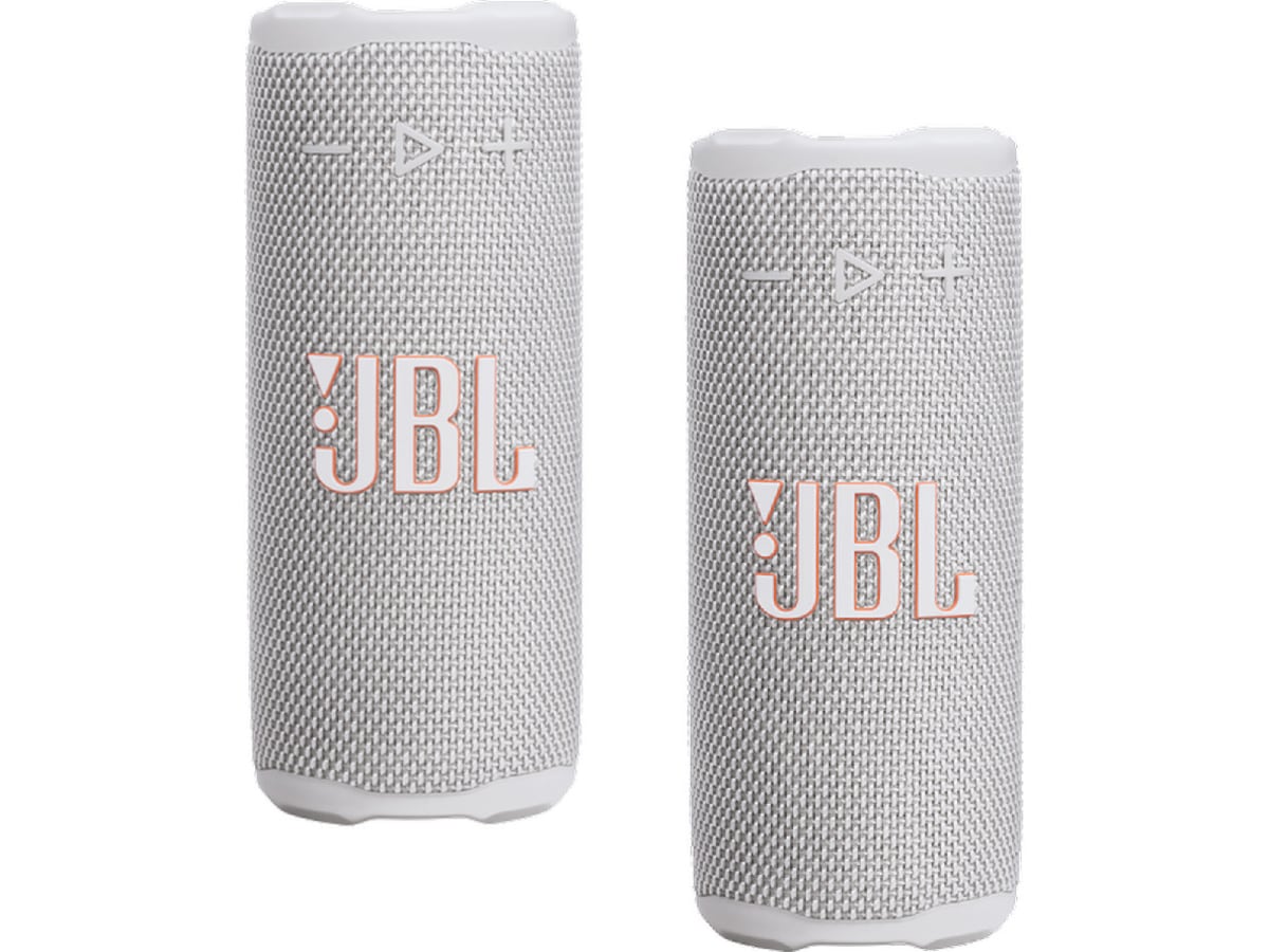JBL Grip Trådløs Bluetooth Høyttaler (hvit) 2-pack Trådløs / Bluetooth-høyttaler