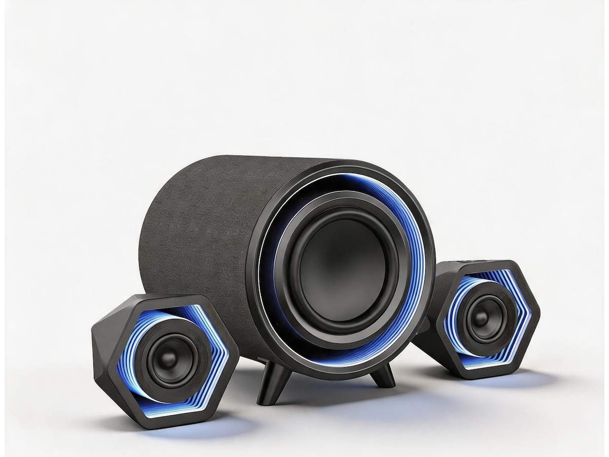 Mission BlastCore 5 2.1 høyttalersystem 80W 2.1 Høyttalere