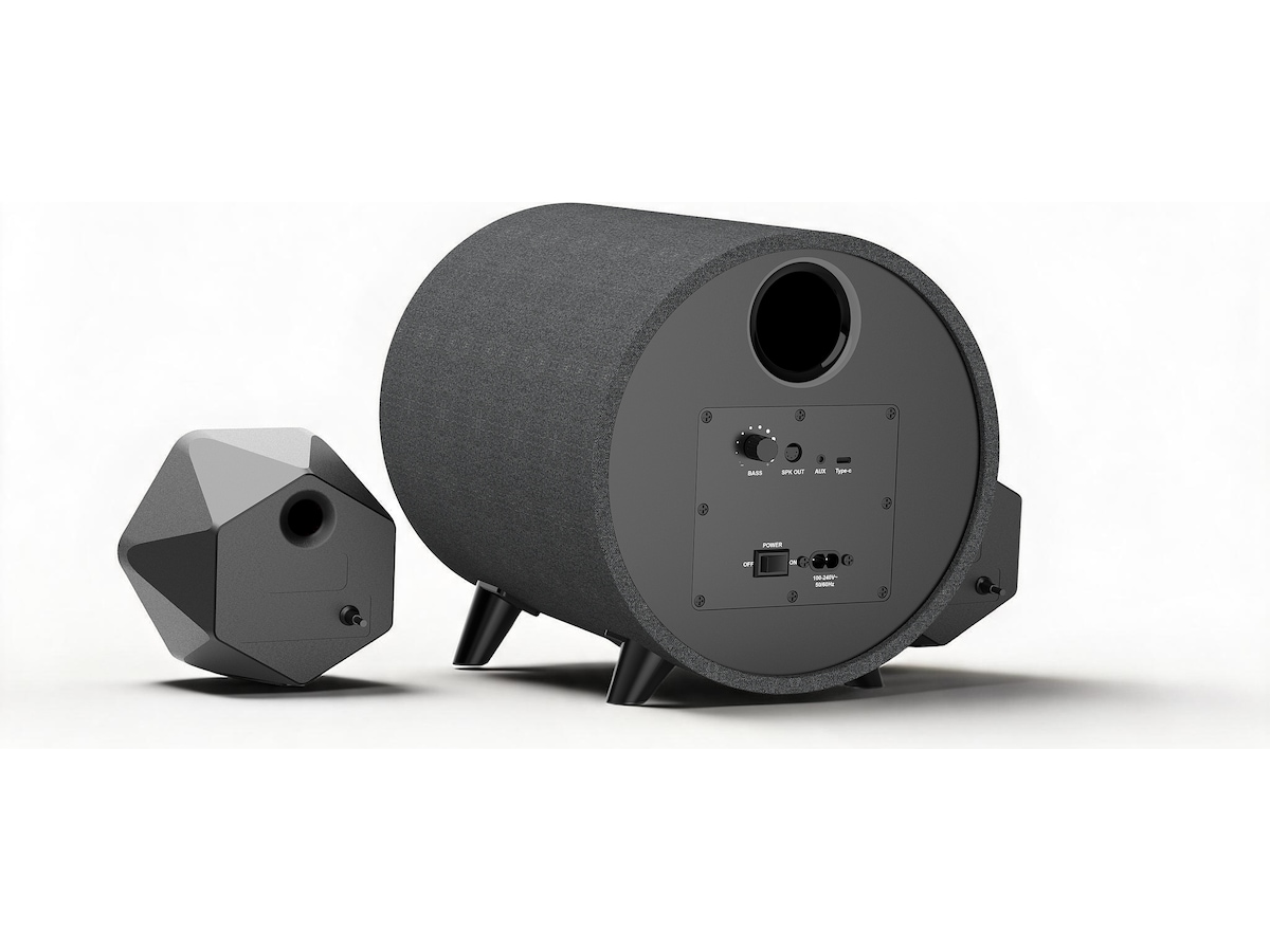 Mission BlastCore 5 2.1 høyttalersystem 80W 2.1 Høyttalere