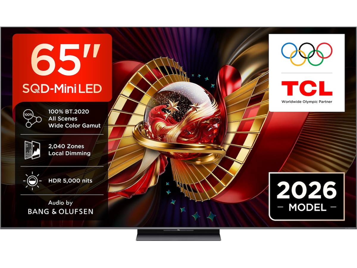 TCL C8L 65” SQD-Mini LED Smart TV (2026) 60 - 69 tommer TV
