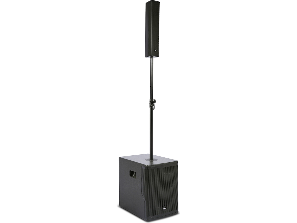 BLG Bluetooth PA-system 400W 2-veis 10" Sub DSP 125dB Høyttalere