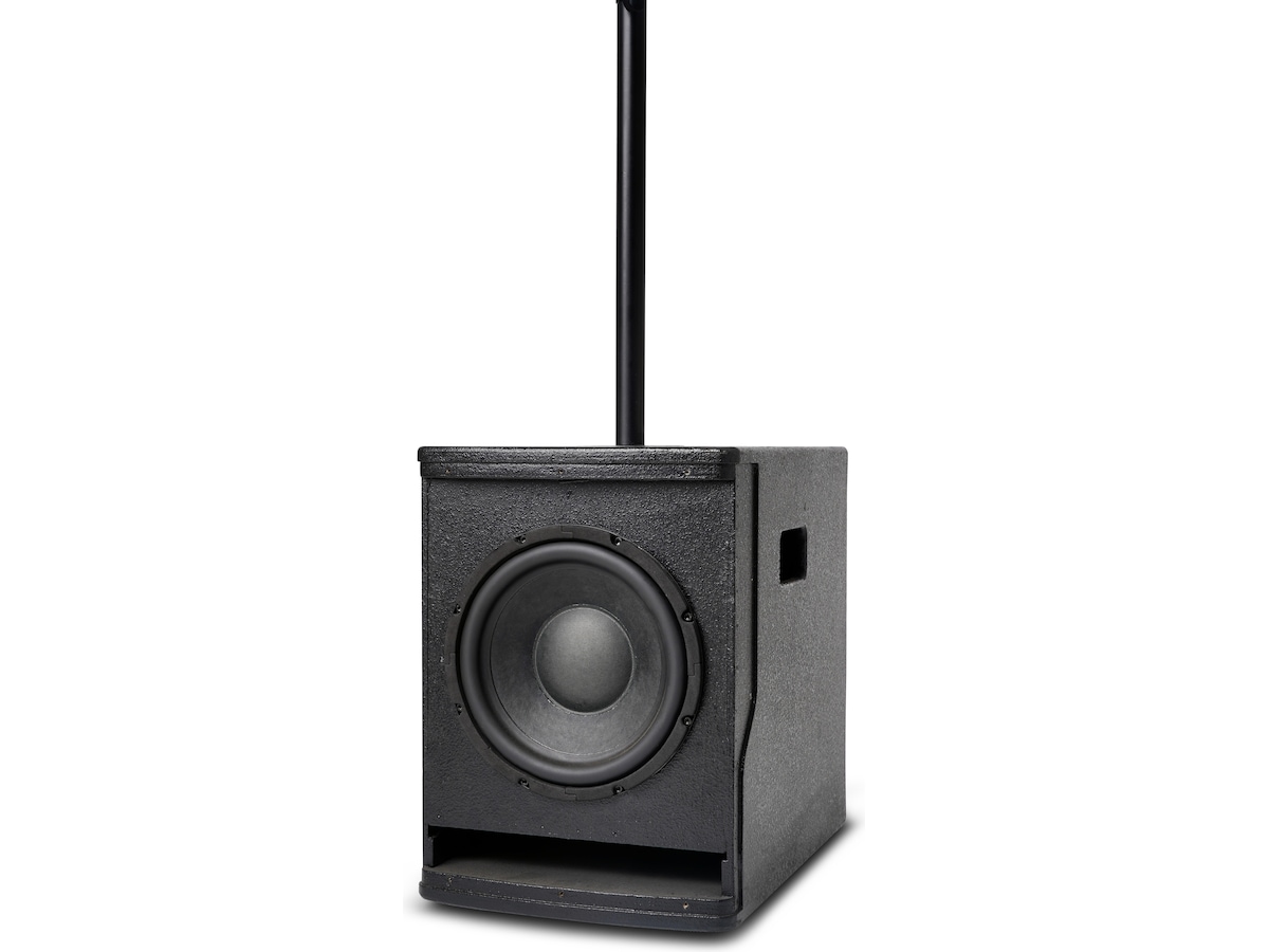 BLG Bluetooth PA-system 400W 2-veis 10" Sub DSP 125dB Høyttalere