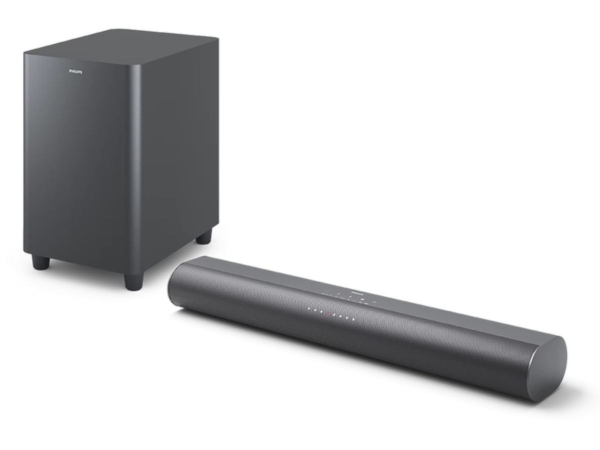Philips 55" 4K LED Smart Ambilight TV PUS8000/12 (2025) + Soundbar 50 - 59 tommer TV