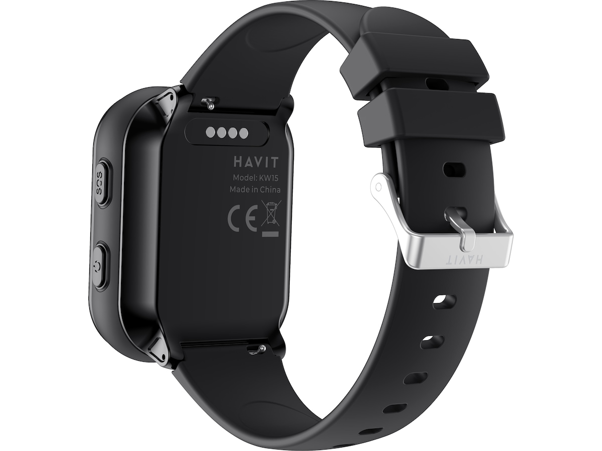 Havit KW15 Kids Smart Watch (sort) Smartklokker