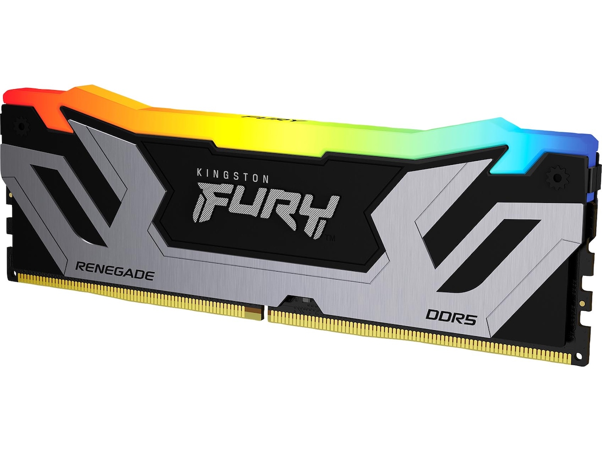 Kingston FURY Renegade DDR5 RGB 8400MHz 24GB (sort) -B-Grade Demo minne (ram)