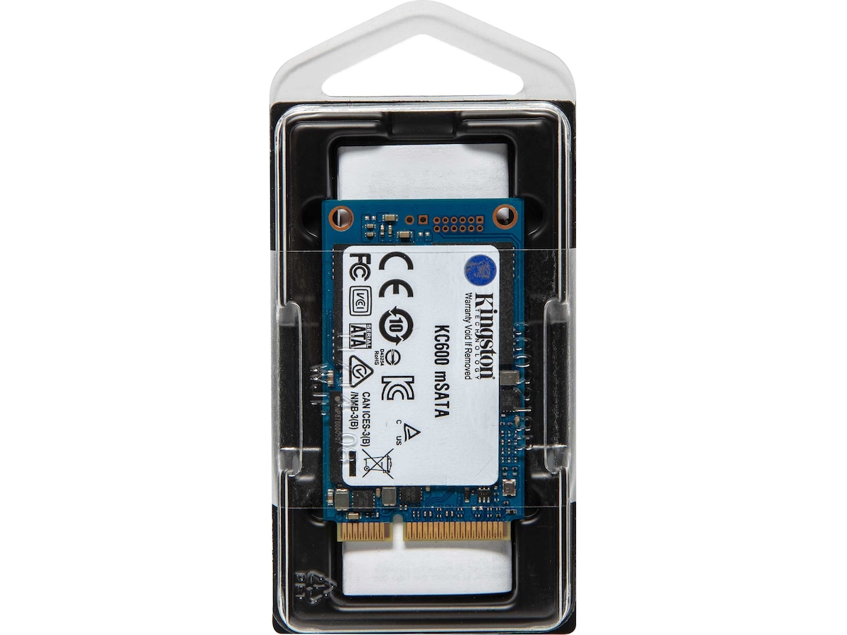 Kingston KC600MS 1024GB mSATA SSD -B-Grade Demo harddisker