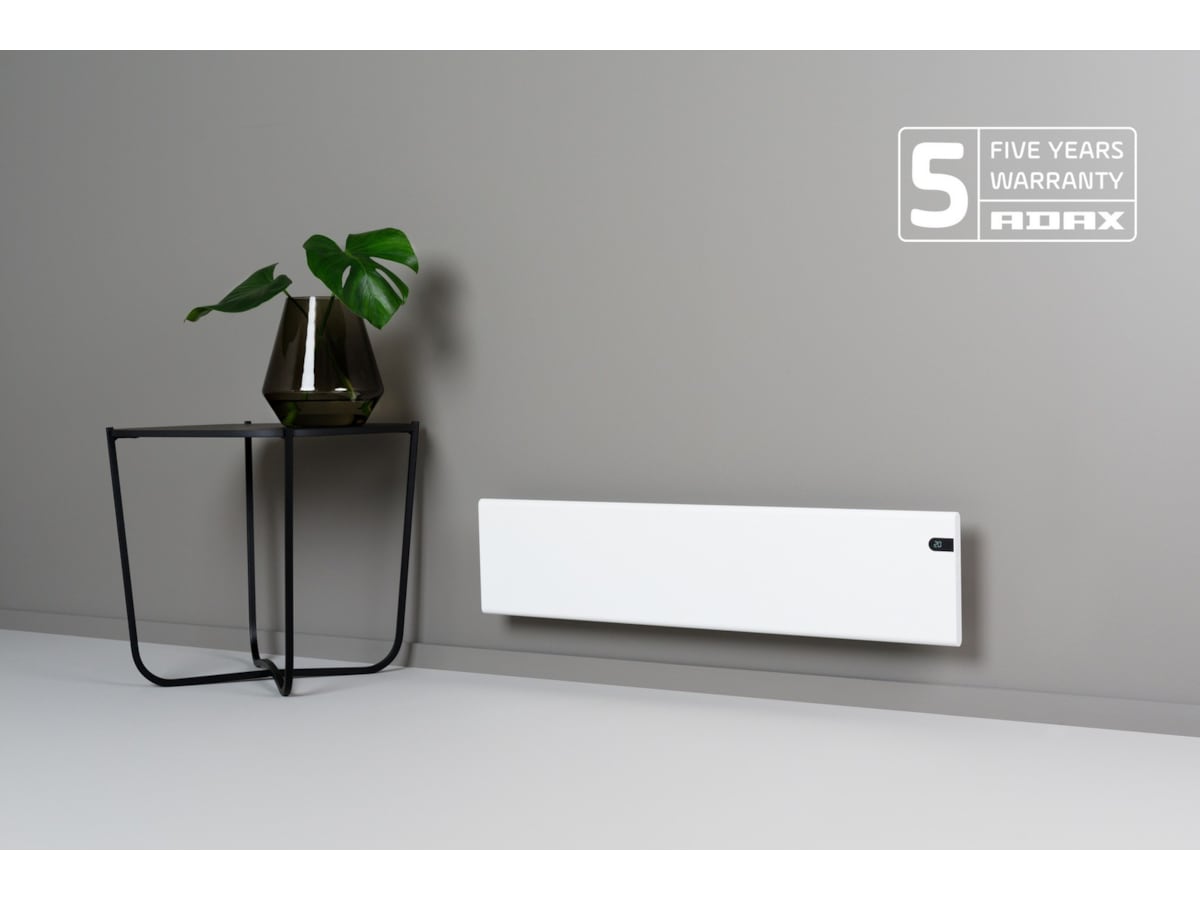 Adax Neo Basic Panelovn Low 1200W (hvit) -B-Grade Demo hjem & fritid