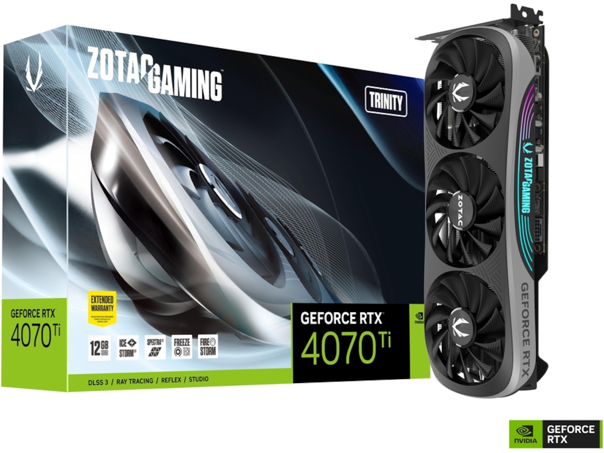 Zotac Gaming GeForce RTX 4070 Ti Trinity -B-Grade Demo skjermkort