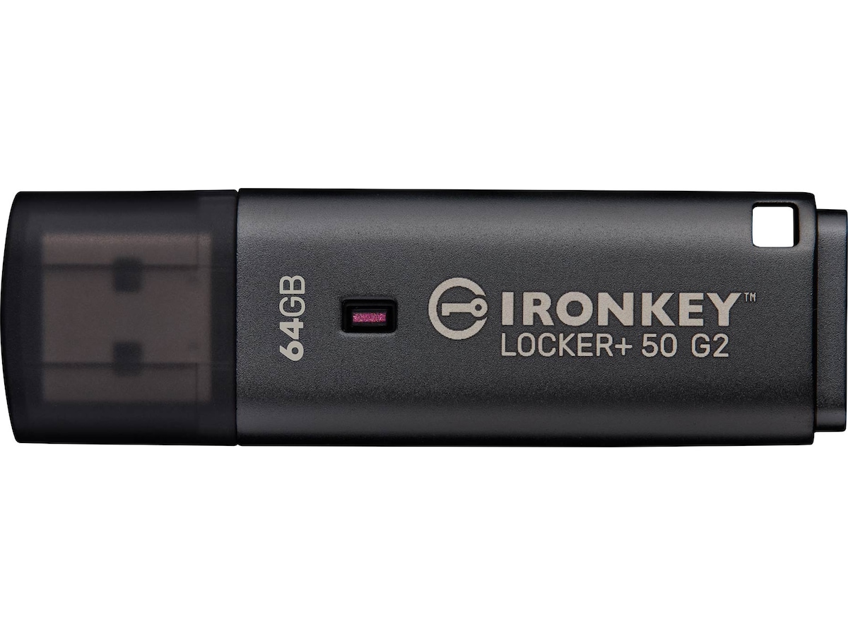 Kingston IronKey Locker+ 50 G2 64GB USB-minnepenn Minnepenn / USB